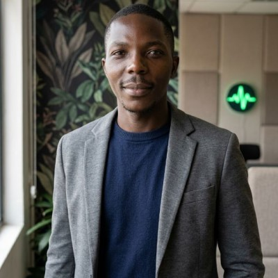 Portrait of Tobi Omikunle, founder of Mealcent